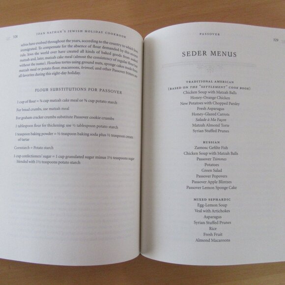 Jewish Holiday Cookbook by Joan Nathan 2004 - 25th Anniversary edition -Hanukkah - Picture 7 of 8
